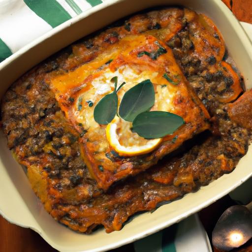 Hearty Vegetarian Lentil⁤ Moussaka: ‌A ‍Flavorful Twist