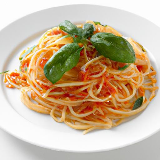 Capellini Pomodoro: A Fresh Basil Twist‍ on classic ⁤Pasta