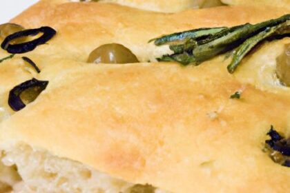 Rustic Olive & Rosemary Focaccia: Simple, Flavorful Delight