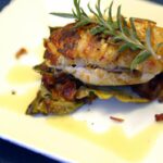 Savory Saltimbocca Chicken with Sage and Crispy Beef Bacon