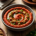 Muhammara Magic: The Zesty Walnut & Roasted Pepper Dip