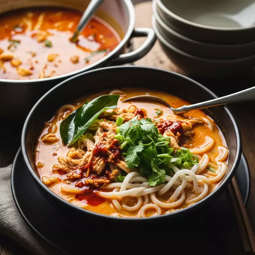 Savor the Flavors: Authentic Chicken Laksa Noodle Soup Guide