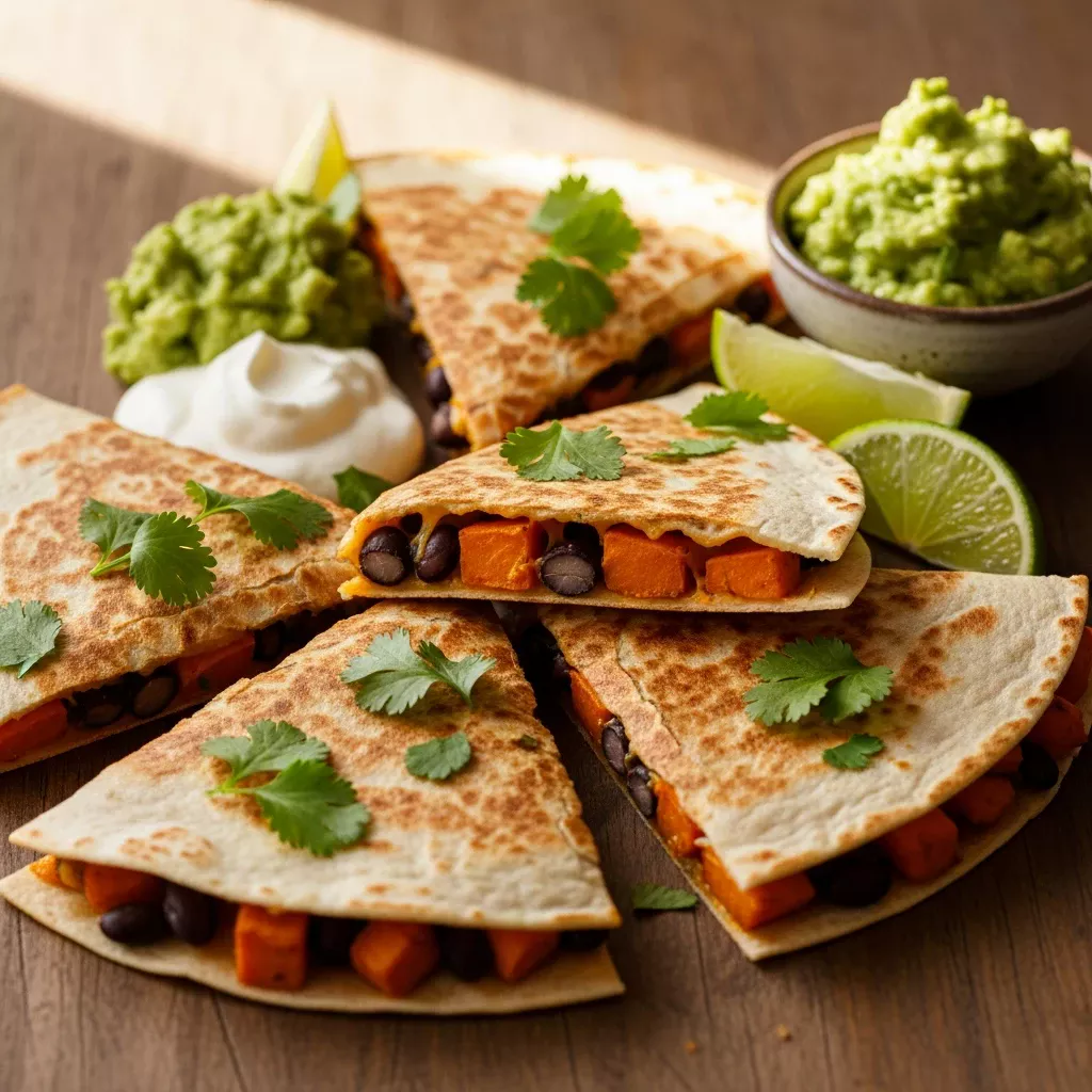 Nutty & Nourishing: Sweet Potato Black Bean Quesadillas