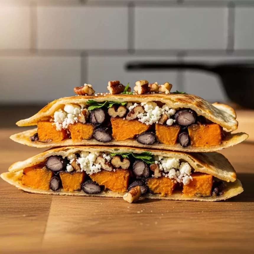 Nutty & Nourishing: Sweet Potato Black Bean Quesadillas