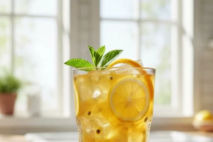 Refreshing Delight: Easy Passion Fruit Iced Tea Recipe