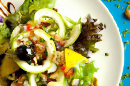 Savor Freshness: Mastering Grilled Veggie Salad with Vinaigrette
