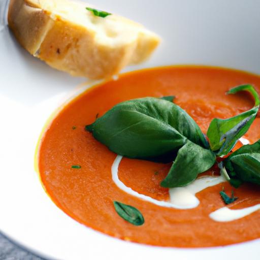 Velvety Tomato Basil Soup: A Creamy Comfort Recipe