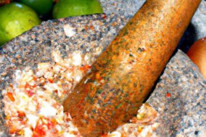 Molcajete Magic: Crafting Authentic Mortar & Pestle Salsa