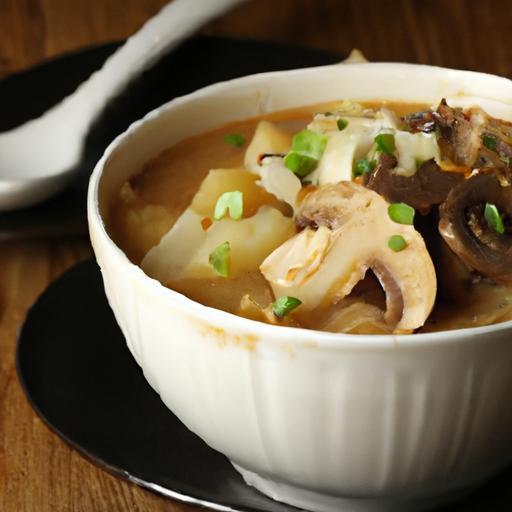 Savor the Zesty Twist: Hot and Sour Mushroom Soup Delight