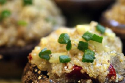 Hearty Stuffed Portobellos with Protein-Packed Quinoa