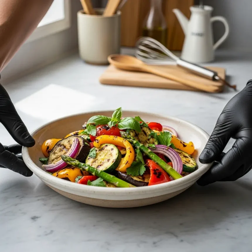Savor Freshness: Mastering Grilled Veggie Salad with Vinaigrette