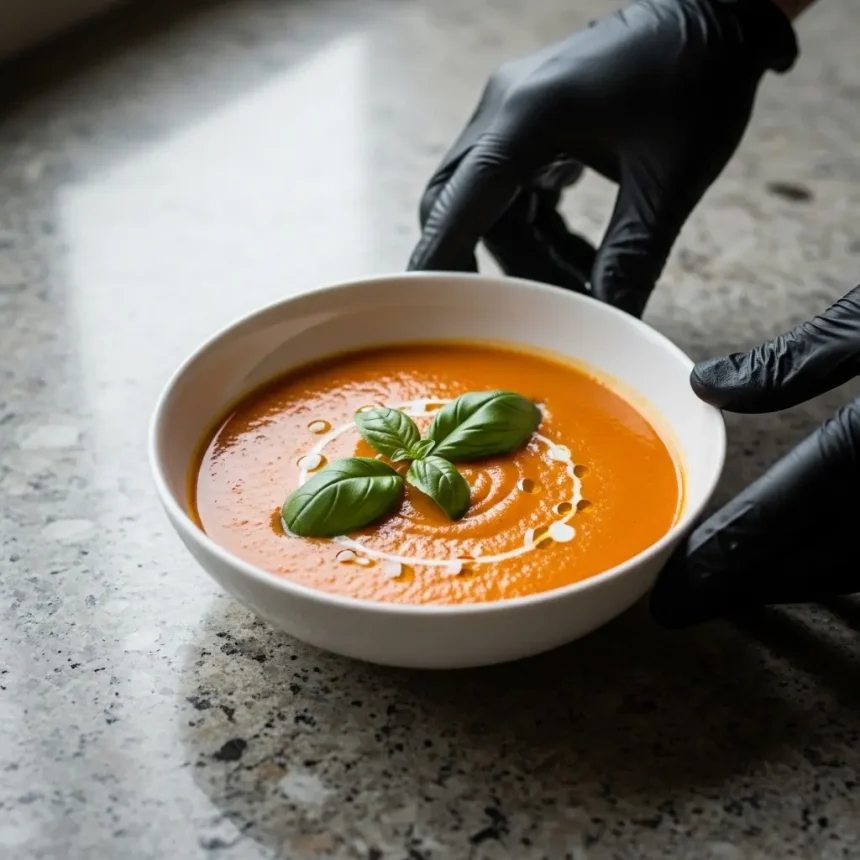 Velvety Tomato Basil Soup: A Creamy Comfort Recipe