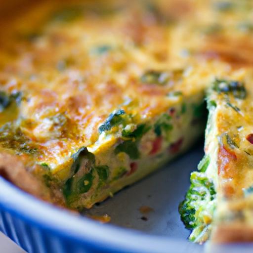 Wholesome Crustless Broccoli Cheddar Quiche Recipe Unveiled