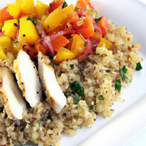 Bright Bites: Thai Chicken & Quinoa Salad Fusion Feast