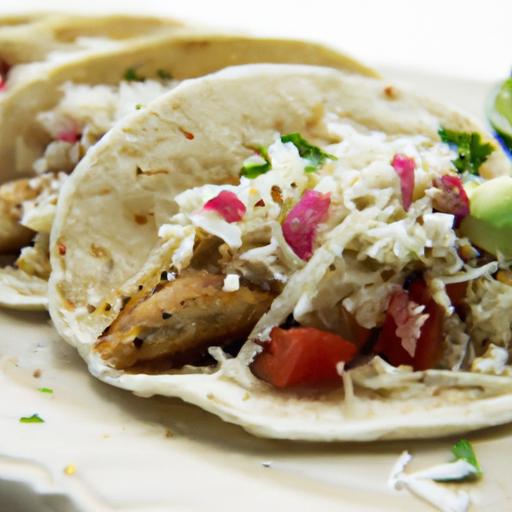 Savor the ⁢Flavor: Grilled Chicken Tacos with Cotija‍ cheese