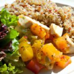 Bright Bites: Thai Chicken & Quinoa Salad Fusion Feast