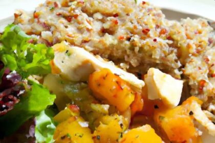 Bright Bites: Thai Chicken & Quinoa Salad Fusion Feast