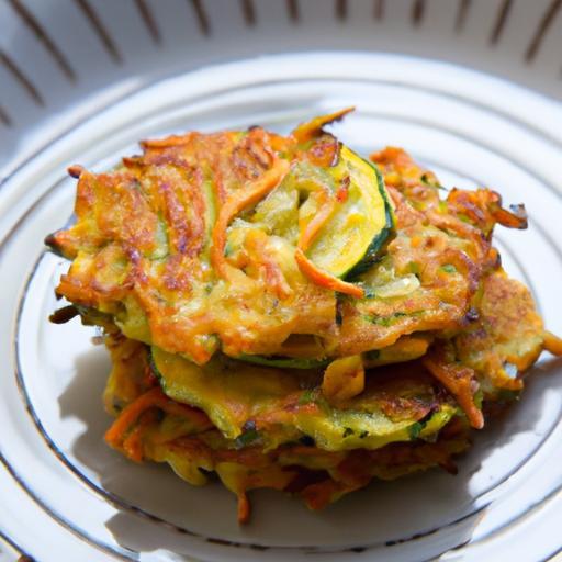 Crispy Savory Zucchini & Carrot Pancakes: A Flavorful Twist