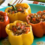 Savory Stuffed Bell Peppers with Ground Turkey Delight