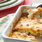 Cozy Chicken Noodle Casserole with Crispy Cracker Crunch