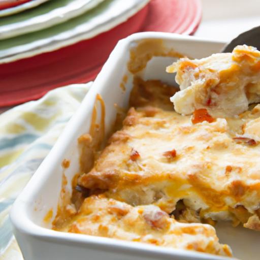 Cozy Chicken Noodle Casserole with Crispy Cracker Crunch