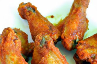 Crunchy Oven-Baked Hot Wings: Flour-Free Flavor Boost