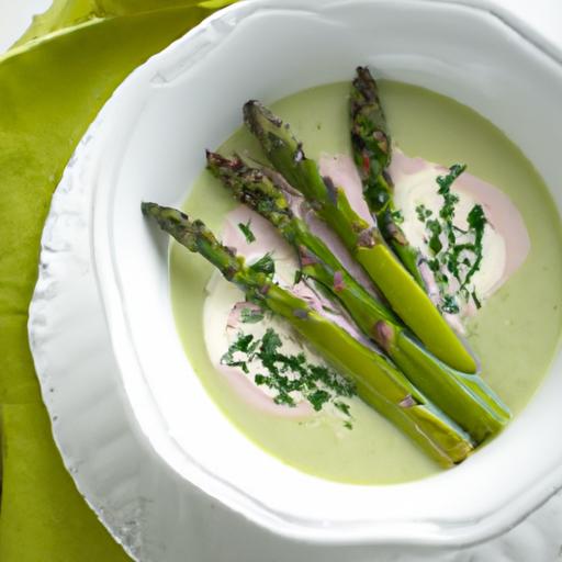 Velvety‍ Cream of Asparagus Soup: A Springtime Delight