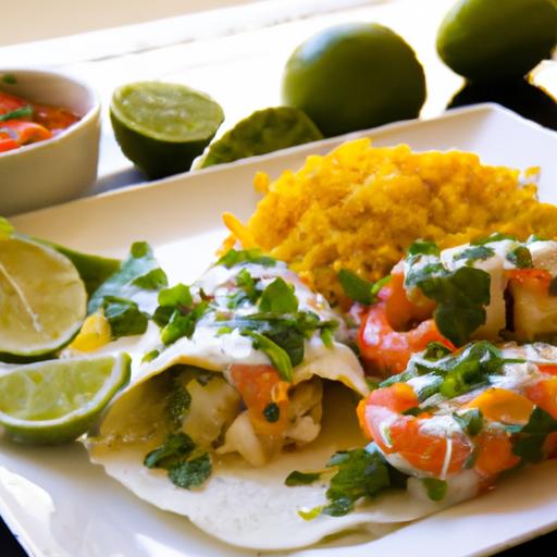 Fiery Shrimp‍ burritos with‌ Zesty Cilantro Lime Rice Delight