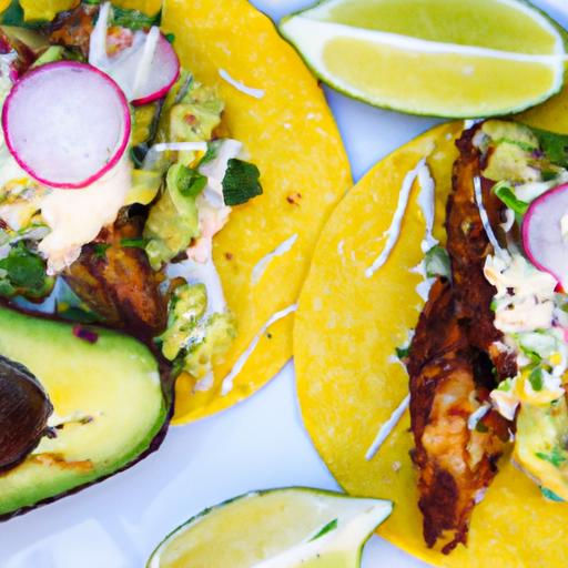 Savor Blackened Fish ⁢Tacos with Zesty‍ Avocado ⁣Crema ‍Delight
