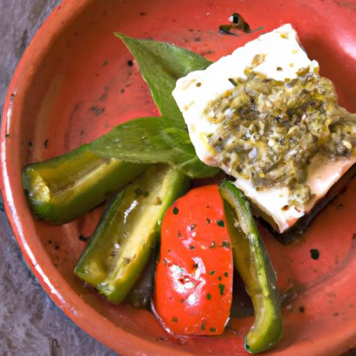 Zesty Marinated Feta: Herbs ⁢and‌ Chili​ for⁣ Bold Flavor