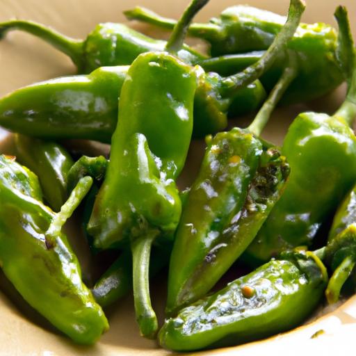 Sizzling ‌Shishito Peppers: ⁢A Simple Sea Salt ‍Delight