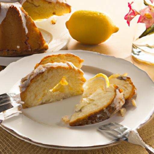Zesty Delights: Discover ⁣the Magic of Italian Lemon Almond Cake