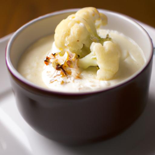 Velvety Roasted Cauliflower Soup: A Creamy comfort Delight
