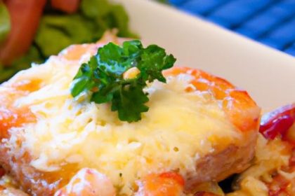 Shrimp Saganaki with Tomatoes & Feta-No Wine Needed